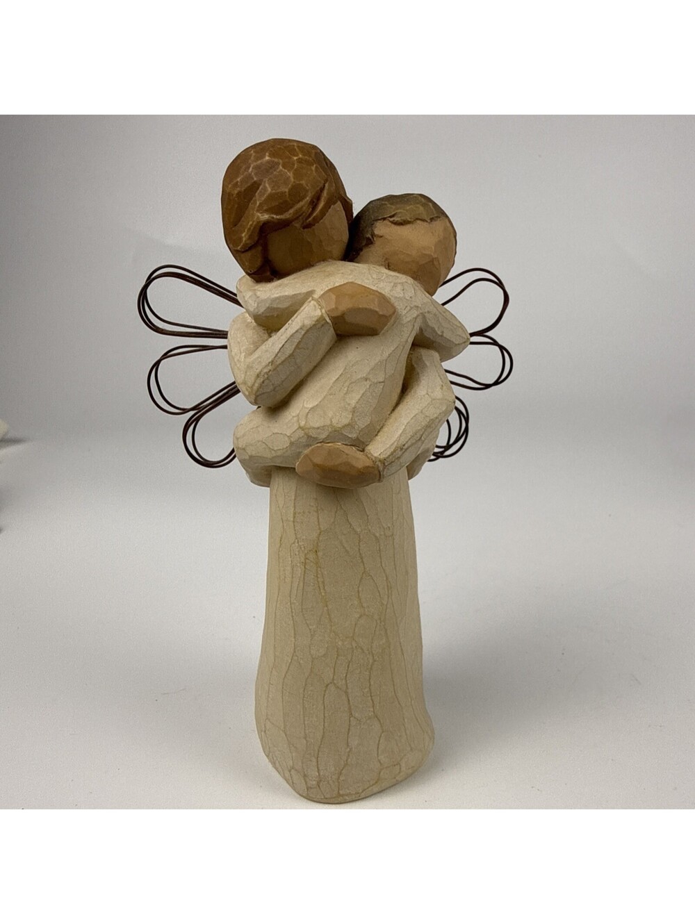 Willow Tree Angel's Embrace Figurine 5" Susan Lordi Demdaco 2002 Holding Child